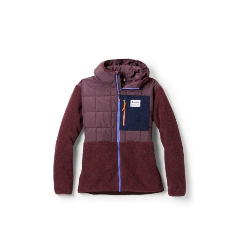 Cotopaxi Burgundy and Navy Fleece Jacket